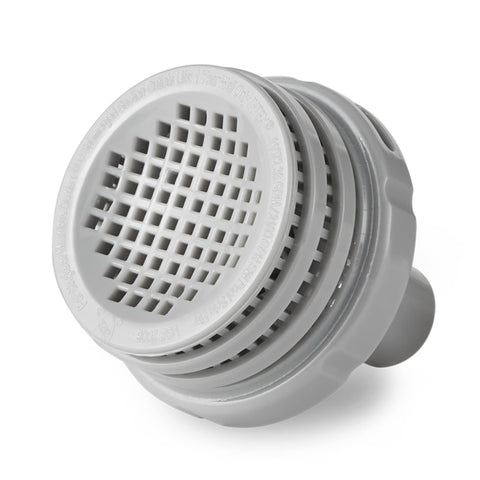 Intex inlet nozzle exterior 12354 with fittings for compatibility.