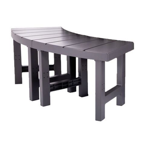 Intex PureSpa benches side view with two-seat setup for extra seating