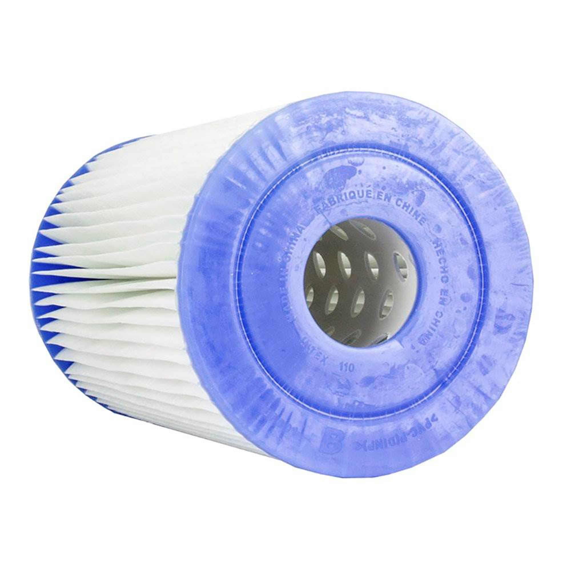 Intex cartridge shown during routine pool maintenance and cleaning.