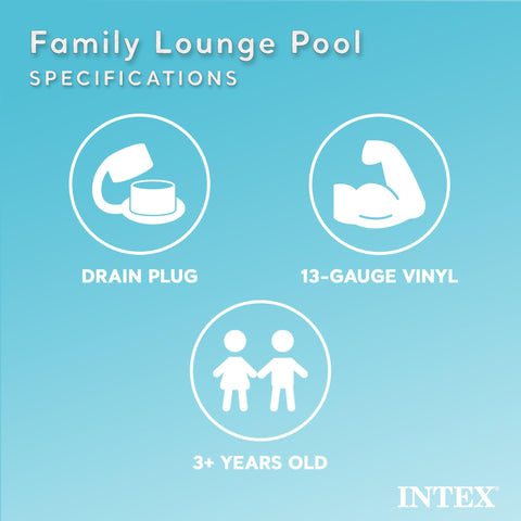 Intex Swim Center cup holders for drinks during sunny pool time