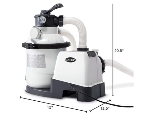Intex SX1500 hydroaeration technology close-up highlighting water aeration benefits.
