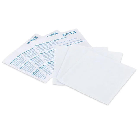 Intex vinyl patch 12-pack provides ready-to-use solutions for pool maintenance