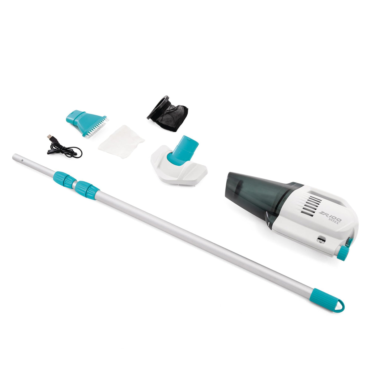 Intex ZR100 compact vacuum design for quick pool cleaning
