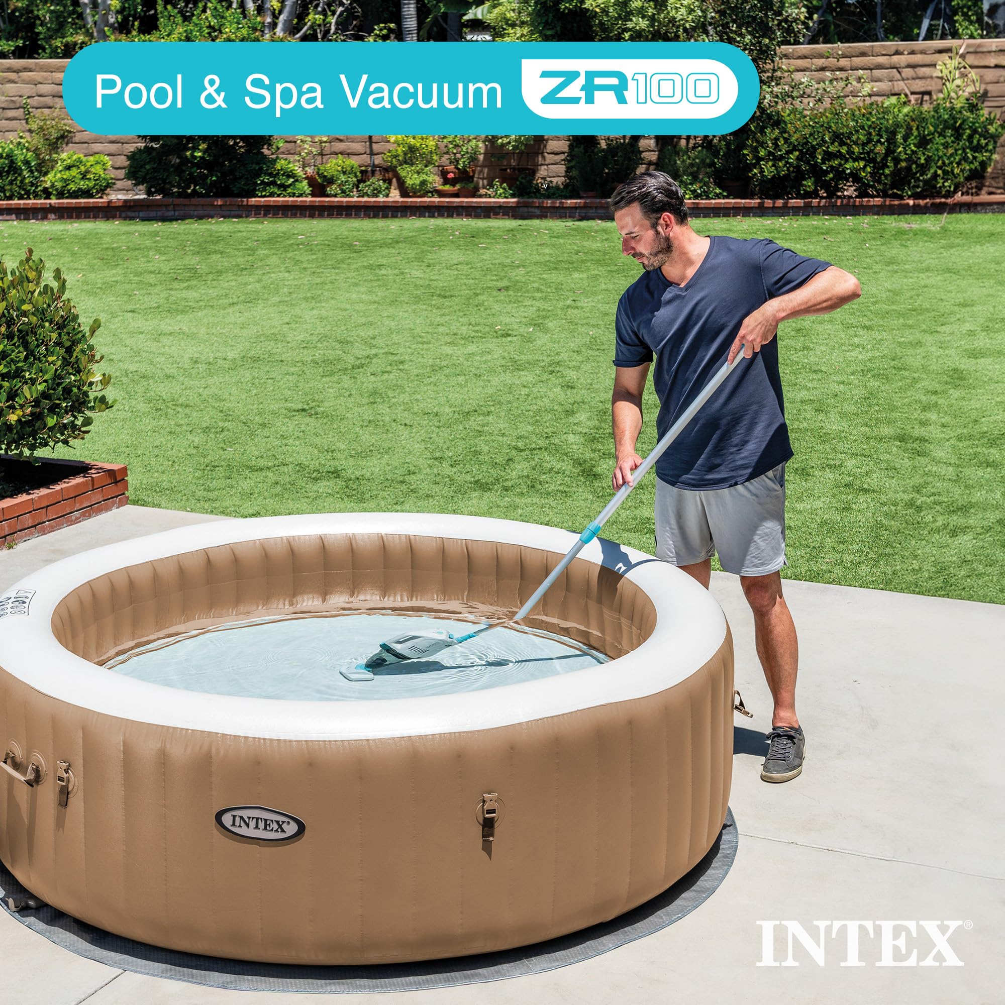 Intex ZR100 twelve-gallon suction for debris pickup