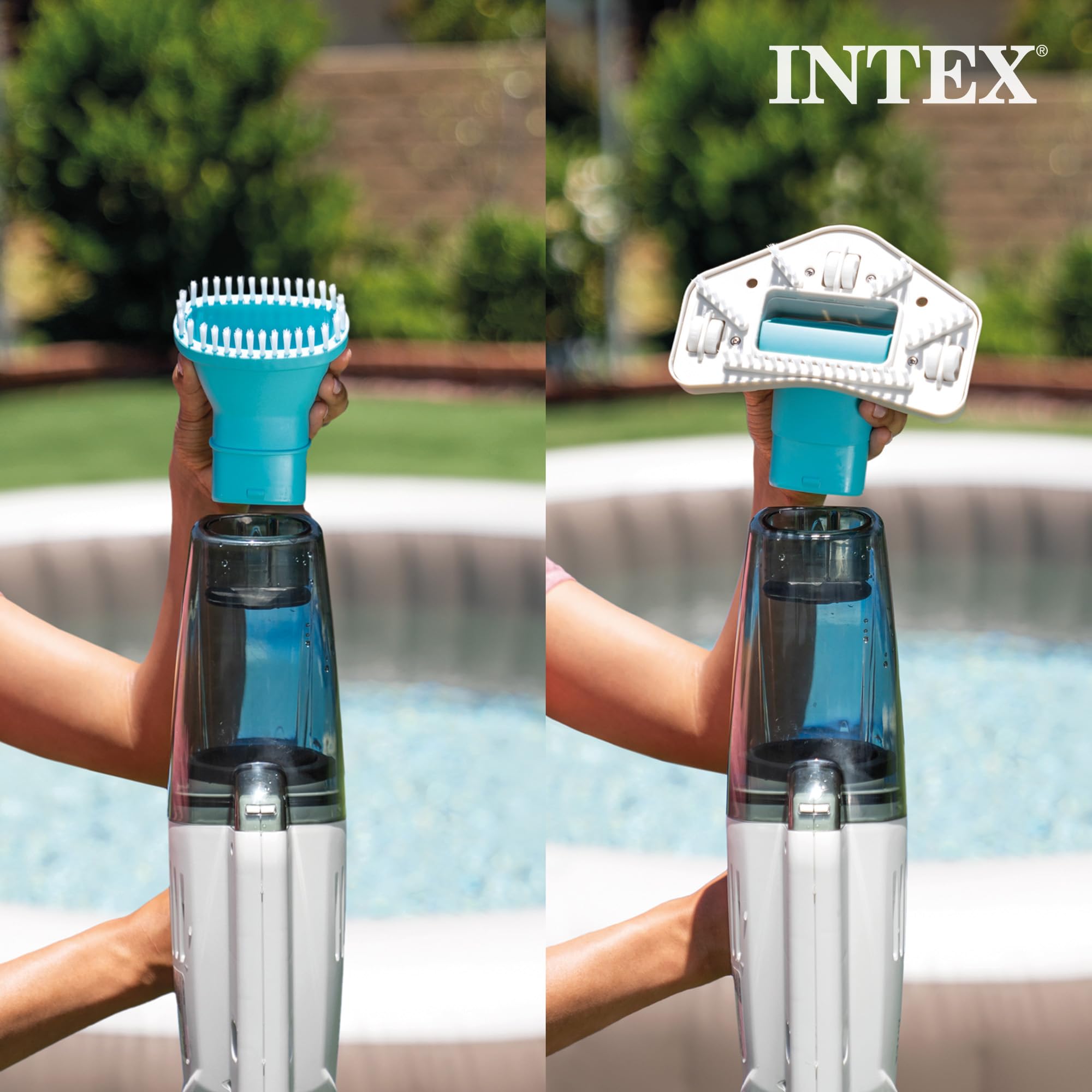 Intex ZR100 2.39m telescoping aluminum pole extended reach