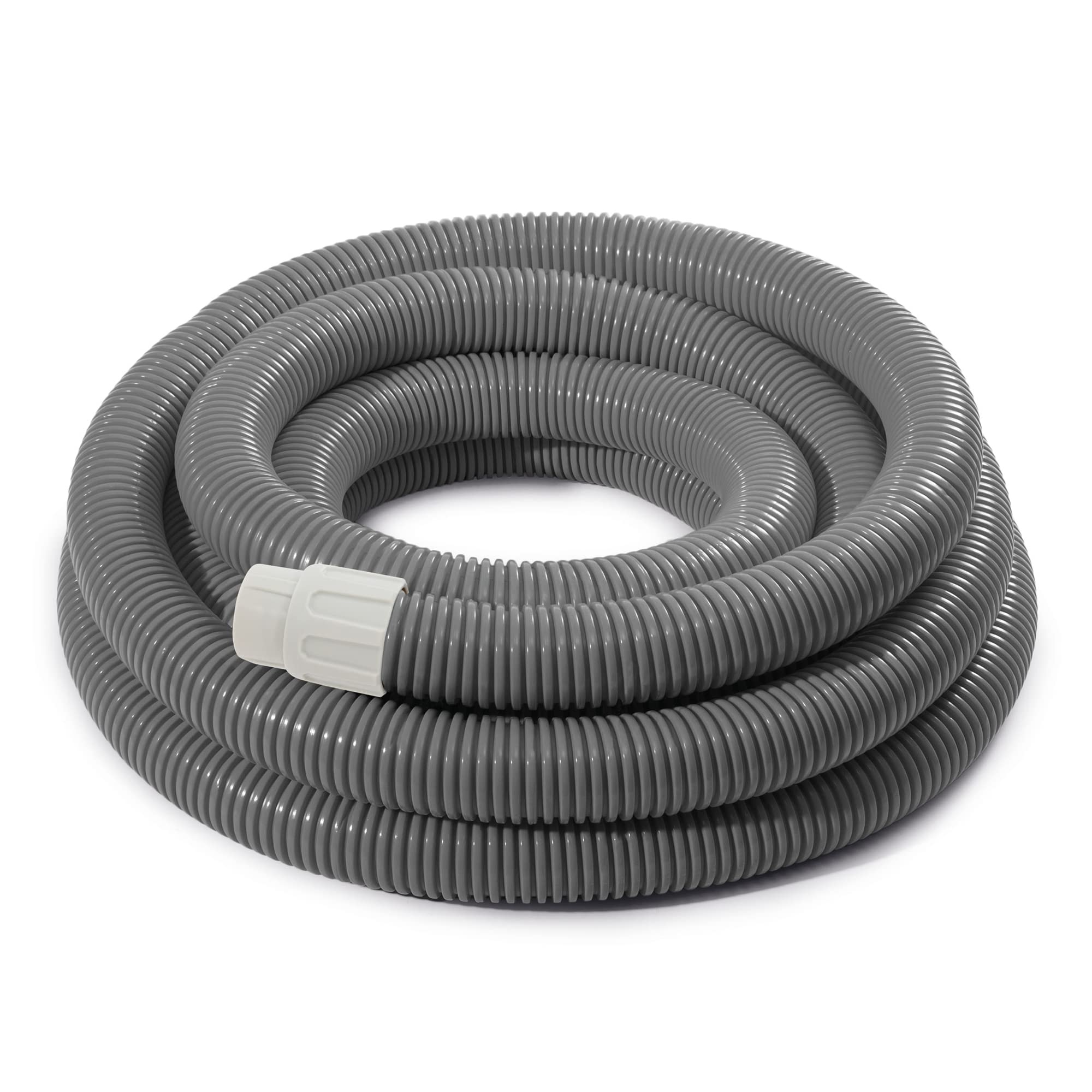 Newly angled hose elbow reduces kinks and tangles