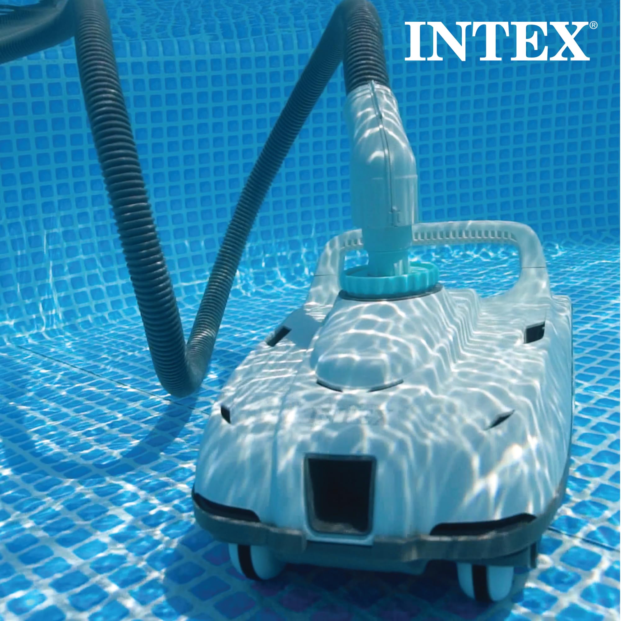 Swivel joint and 21ft hose prevent tangles during cleaning