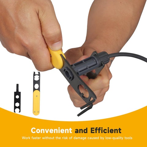 INTII flathead screwdriver feature supports easy adjustments on-site.