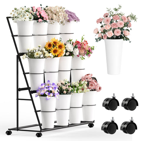 Invech portable flower cart ideal for events and displays