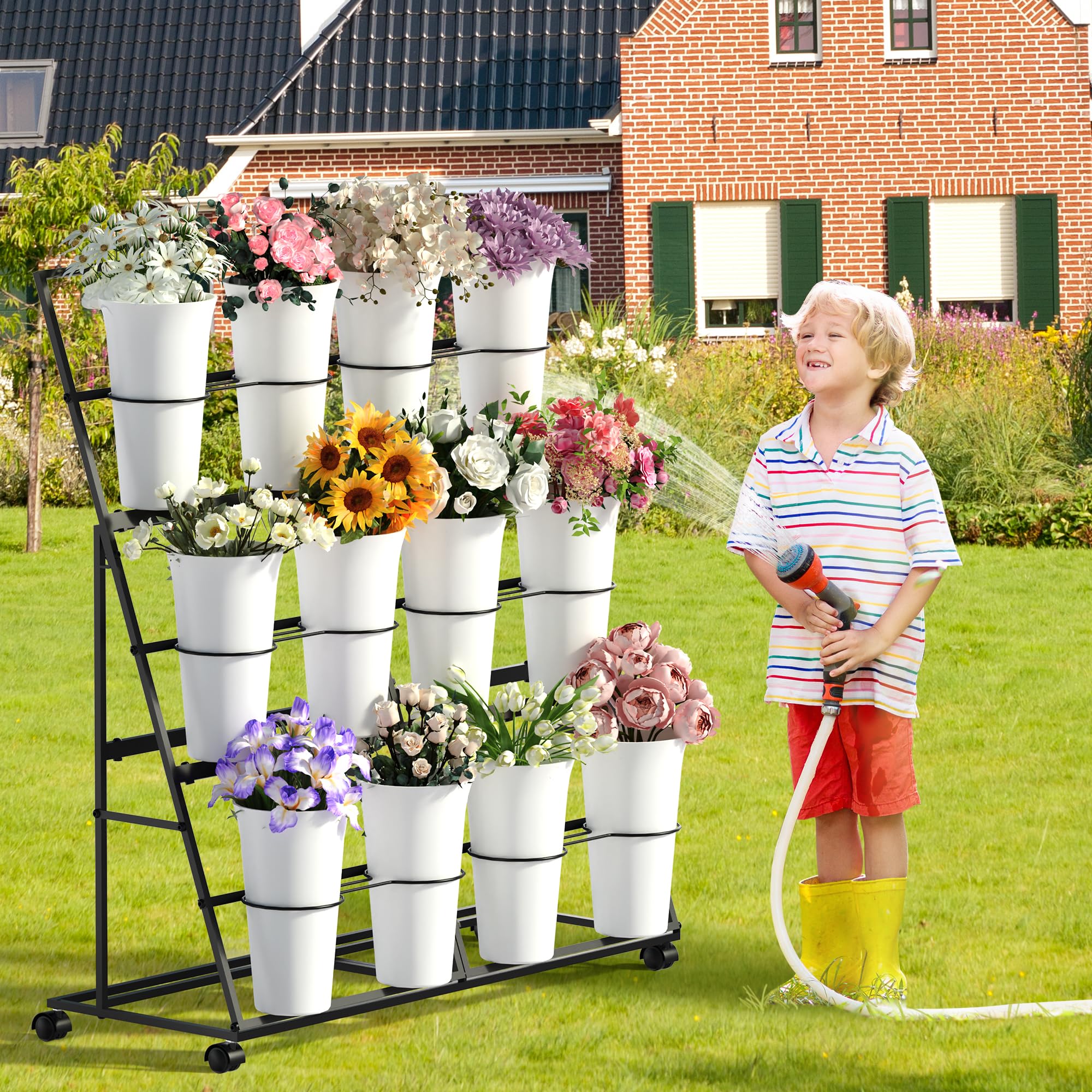 Invech removable flower buckets for flexible, custom arrangements