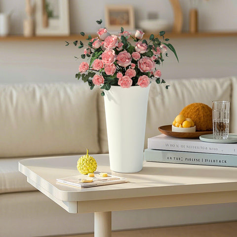 Invech wedding-ready flower cart enhances aisle or reception aesthetics.