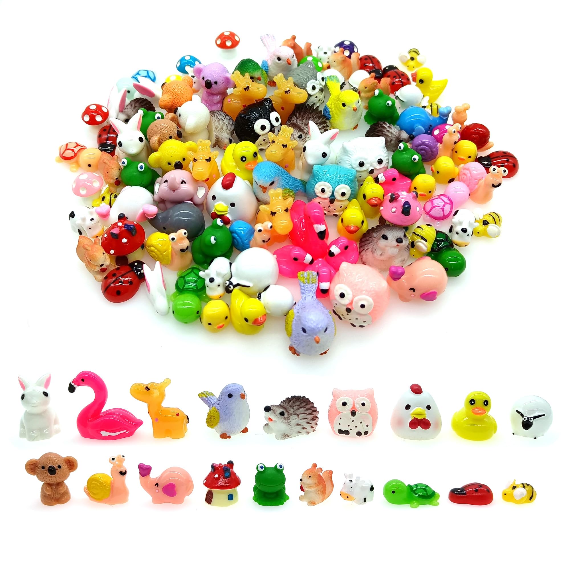 InXqryx mini resin sheep figurine for fairy gardens and desk decor.