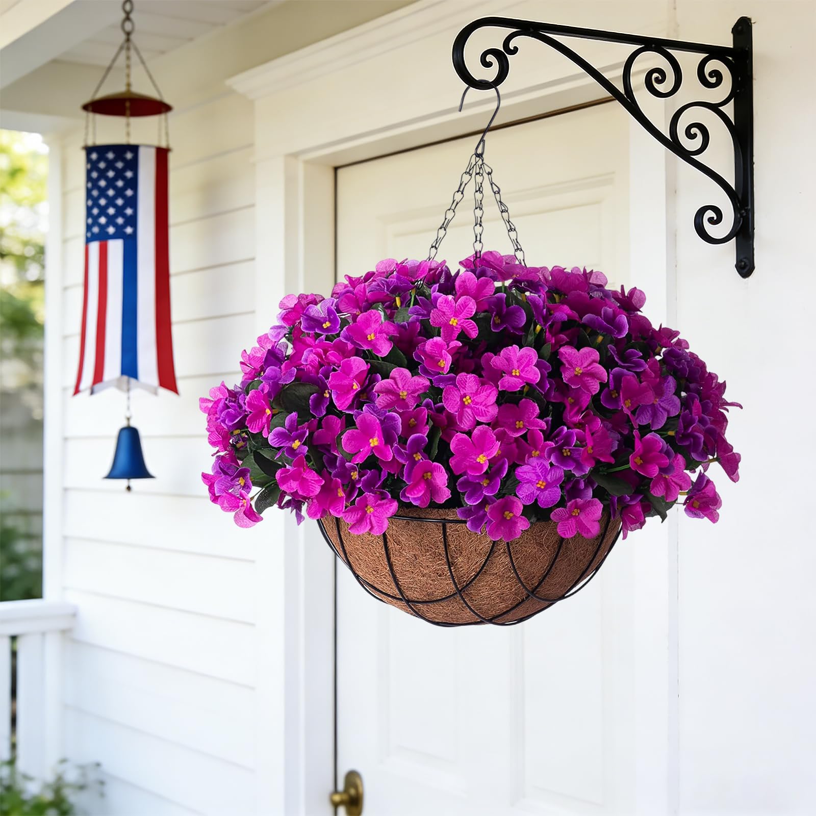 INXUGAO UV-resistant hydrangea stays vibrant with no watering