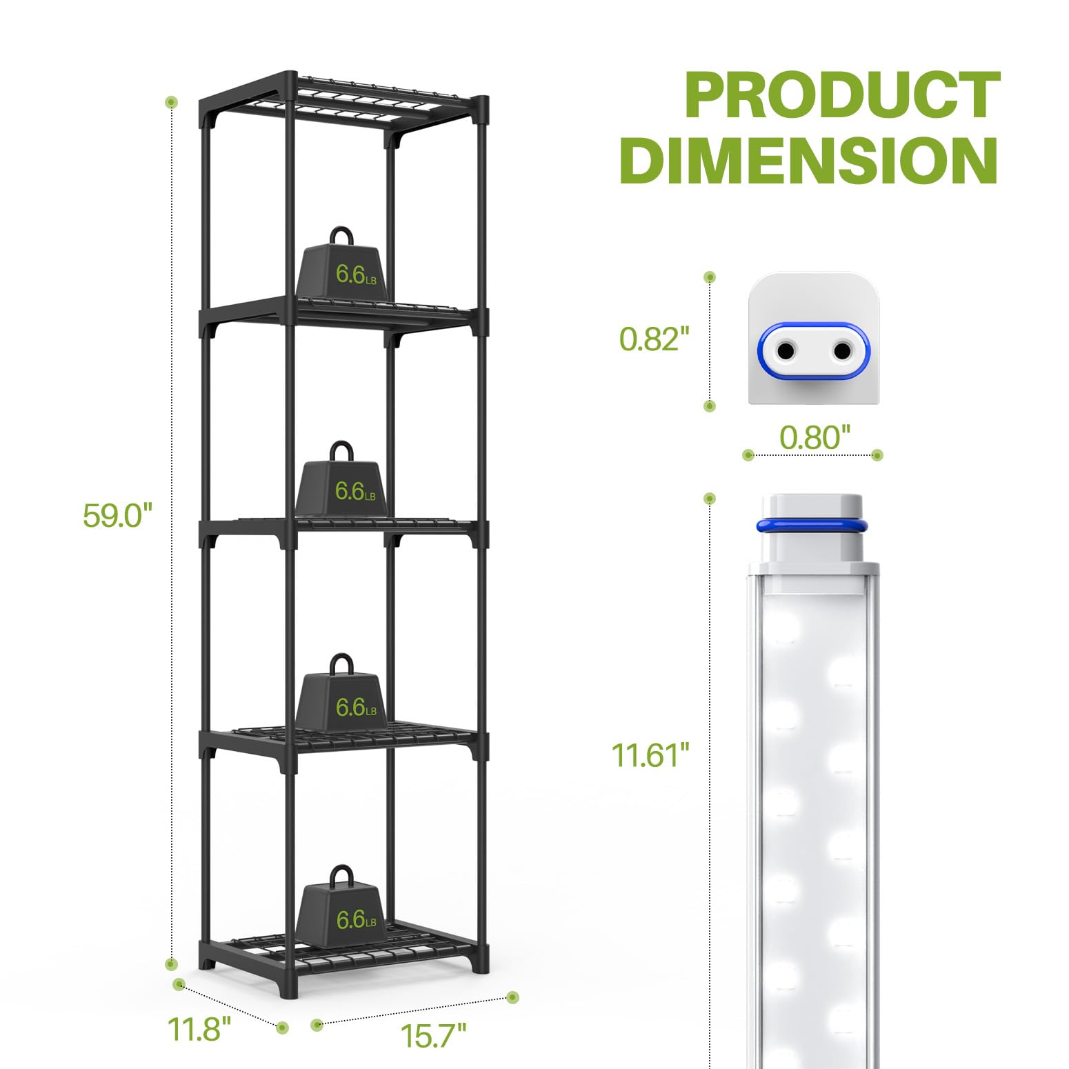 Inzlume PVC tent high-transparency enables easy monitoring while maintaining warmth.