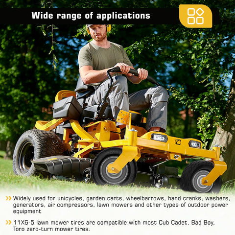 Iococee polyurethane flat-free design, puncture-resistant and maintenance-light for outdoor work.