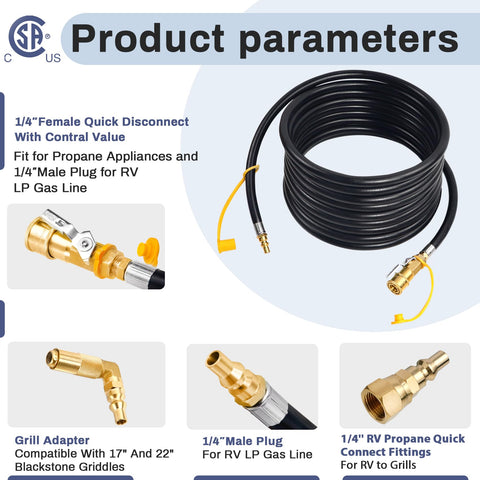 Iococee brass fittings ensure secure, leak-free connections for RV to grill setups