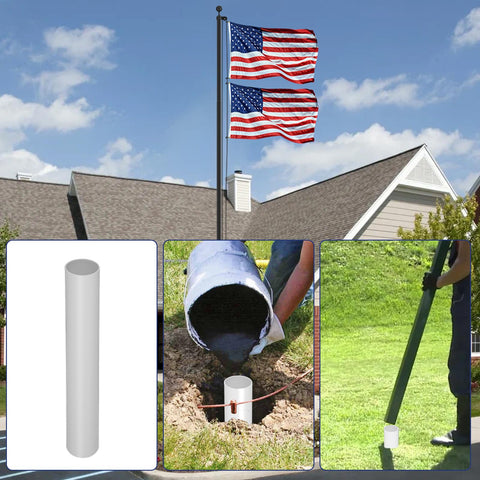 ioen flag pole wind test at 110mph showing high wind resistance