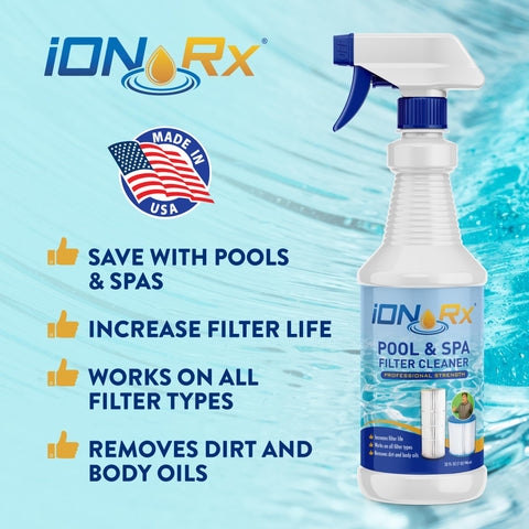 iONRx pump housing view suggests improved water flow in hot tubs.