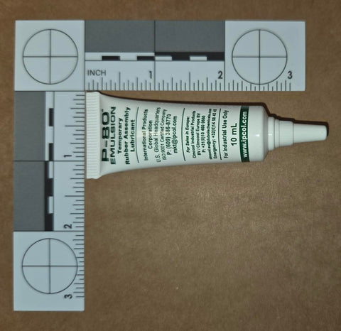 IPC P-80 Emulsion installation guide showing quick, clean assembly of seals.