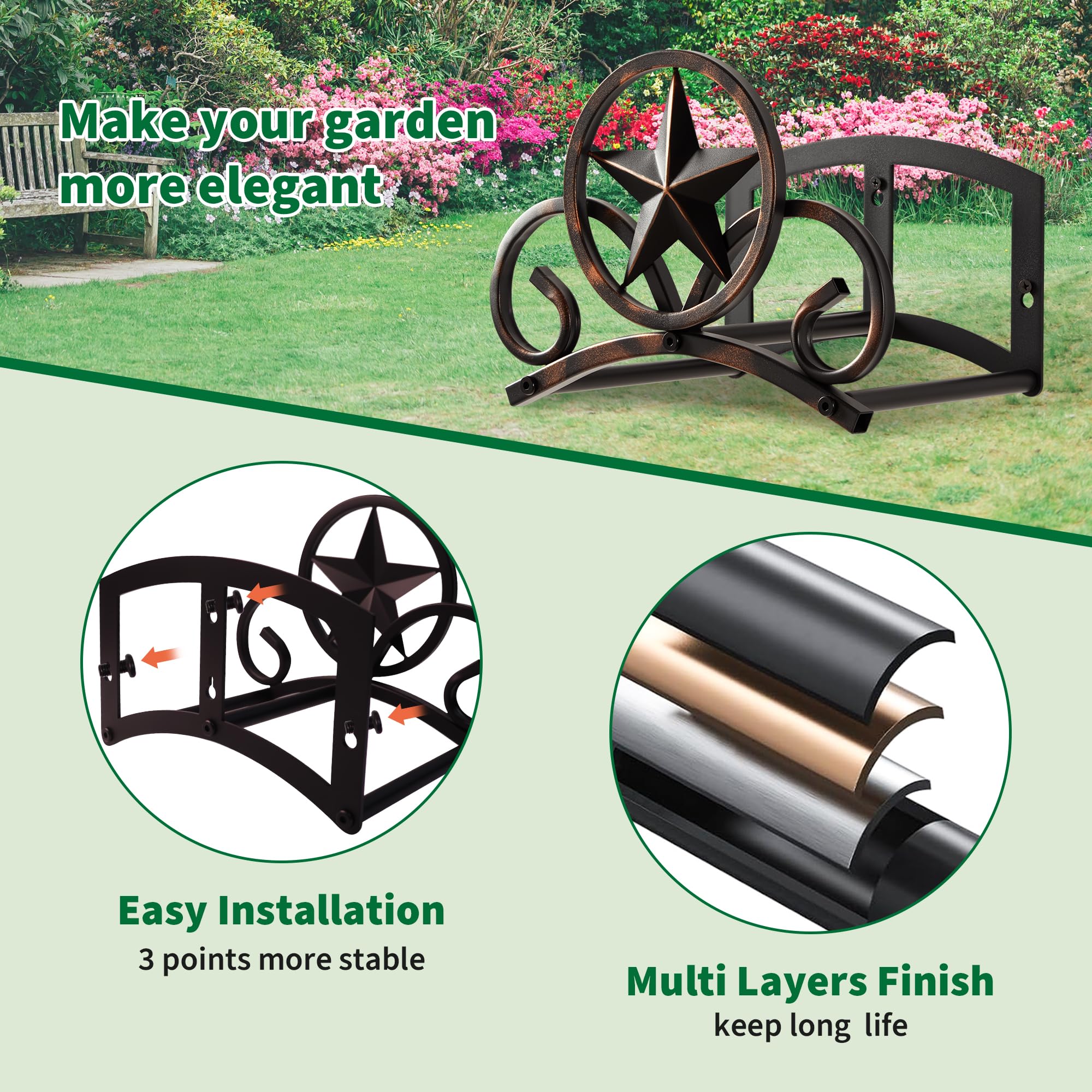 iphlitlvz rust resistant finish endures rain and sun for outdoor use