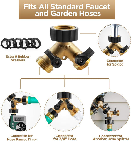 IPOW easy-turn swivel connector enabling tool-free installation