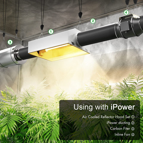 ipower bathroom vent helps moisture and odor removal.