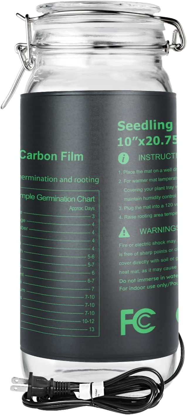 Even heating from the iPower mat raises root-zone temperature for healthier seedling development