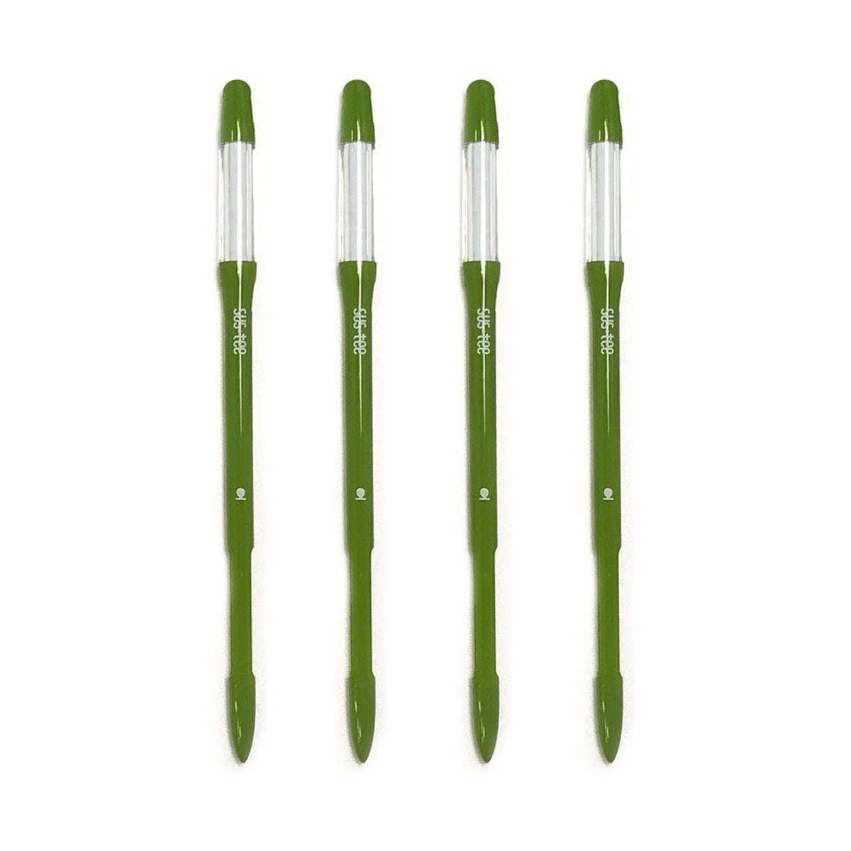 IPPINKA Sustee Aquameter green stick in soil showing moisture cues for care.