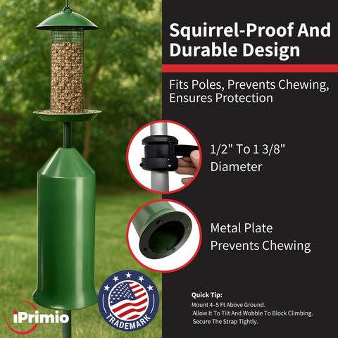 iPrimio 2-pack offers two protective baffles for multiple setups.