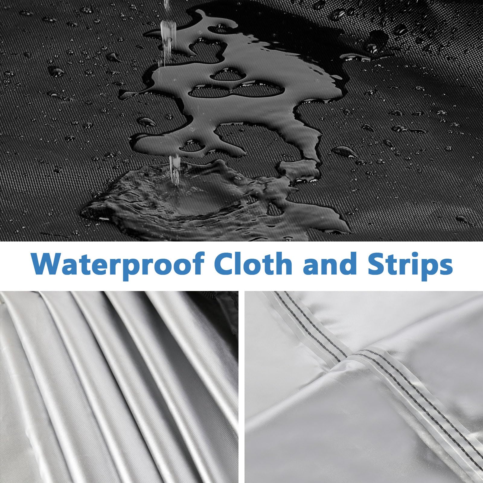 Iptienda heavy-duty Oxford fabric resists tears and fading