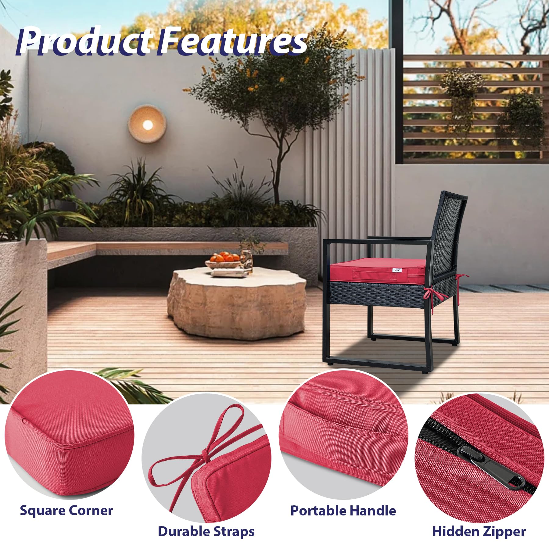 IPYNBAP 30D high-density foam provides comfortable support and minimizes sag.