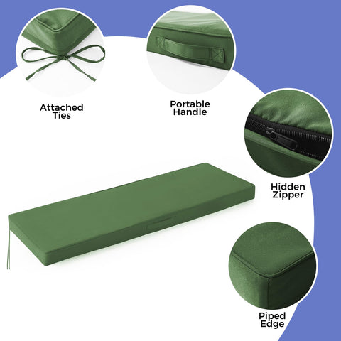 IPYNBAP dense foam core provides lasting support and shape retention