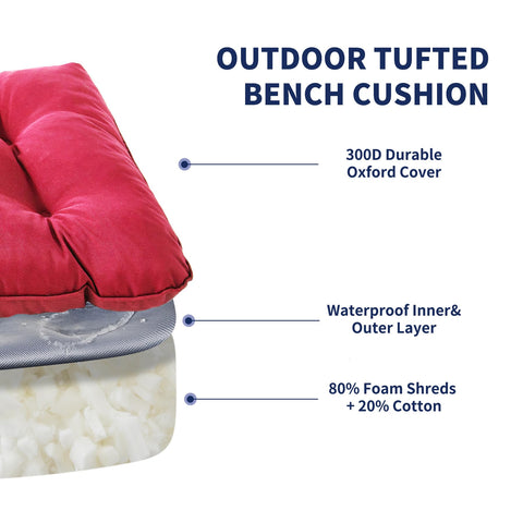 IPYNBAP durable foam-cotton fill provides lasting shape and soft cushioning.