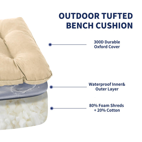 Fade-resistant cushion with colorfast finish staying vibrant over years