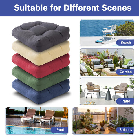 IPYNBAP 19x19x5 inch cushions fit most chairs