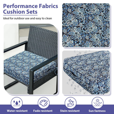 IPYNBAP foam-core 30D dense for firm comfortable support outdoors