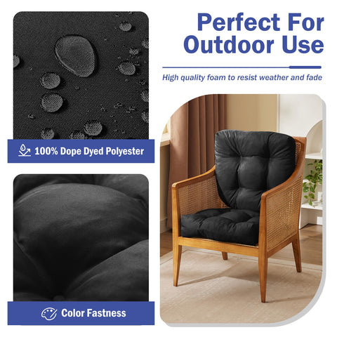 IPYNBAP high-density foam seat cushion provides soft, supportive seating.