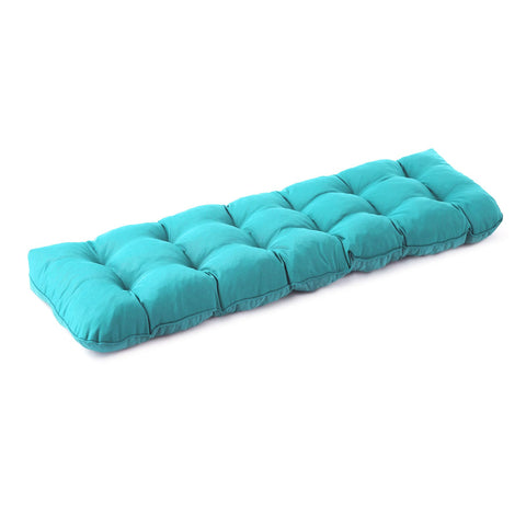 IPYNBAP Teal Blue fabric close-up highlighting texture and color for outdoor cushions