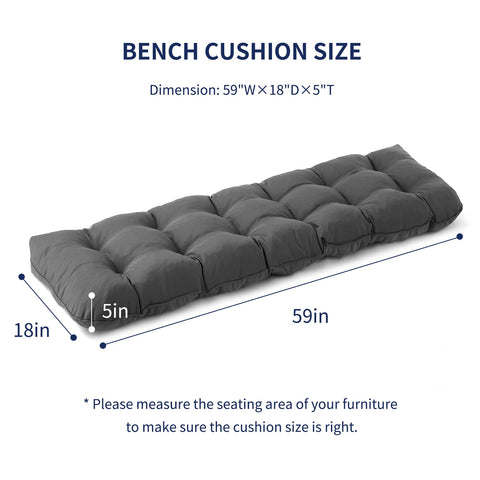IPYNBAP waterproof fabric cushion preserves dry, clean outdoor furniture.
