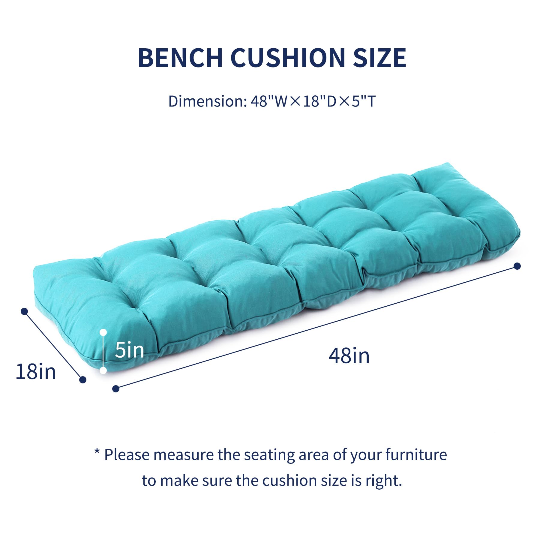 IPYNBAP Waterproof layer demonstration on outdoor bench cushion for all-weather use