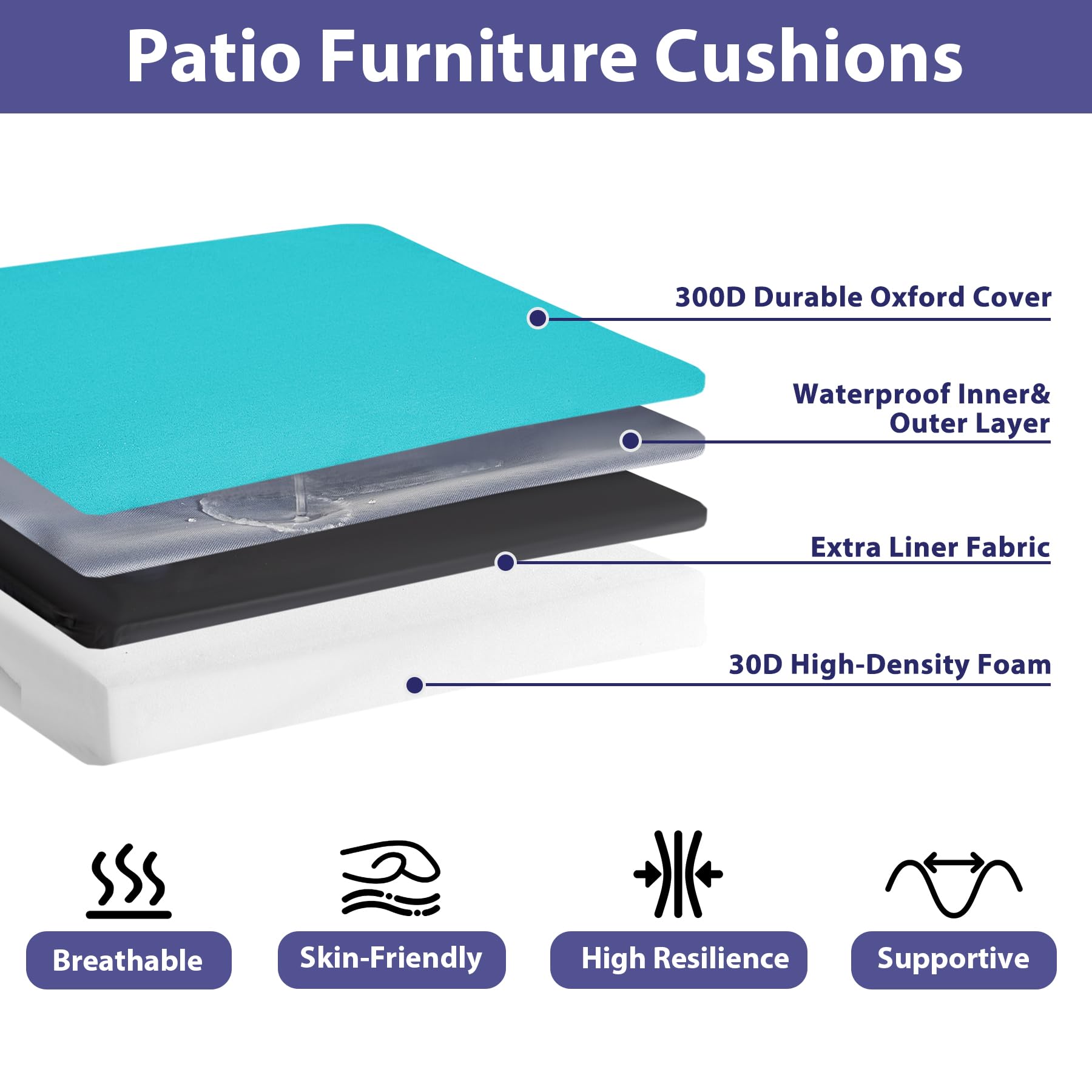IPYNBAP teal cushion showing secure ties on chair