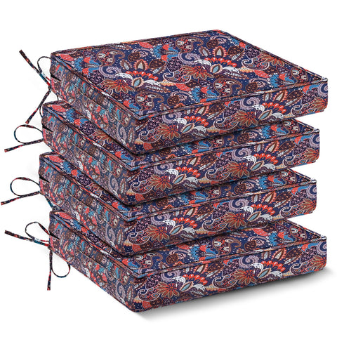 IPYNBAP outdoor chair cushions 4-pack ready for patio seating comfort.