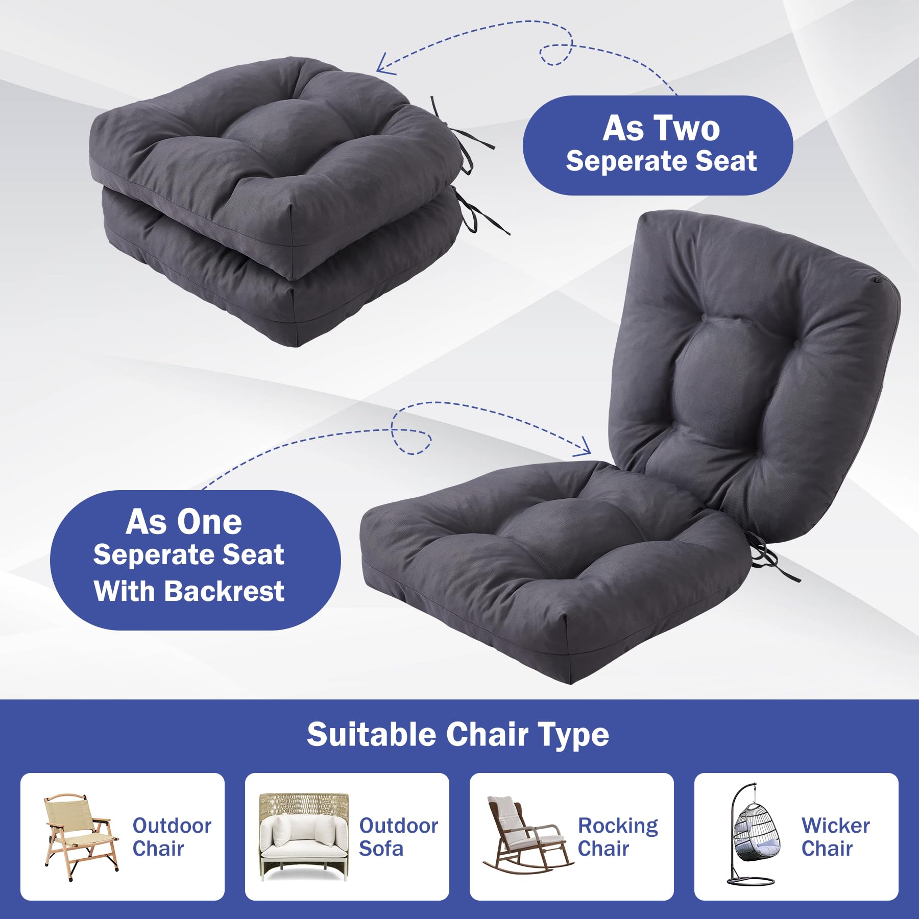 IPYNBAP vacuum-packaged cushions regain shape after airing.