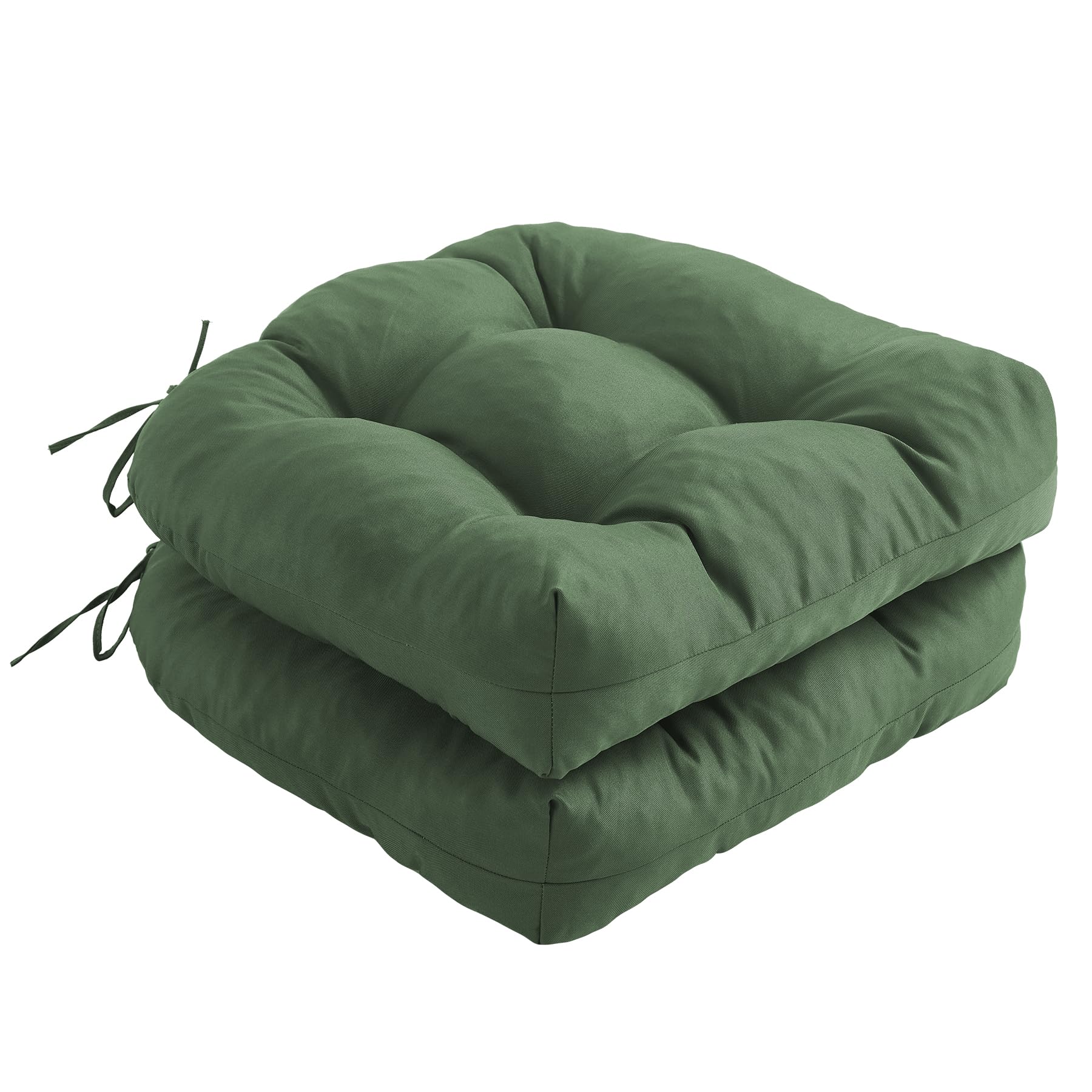 IPYNBAP forest green outdoor chair cushions ready for weatherproof outdoor dining