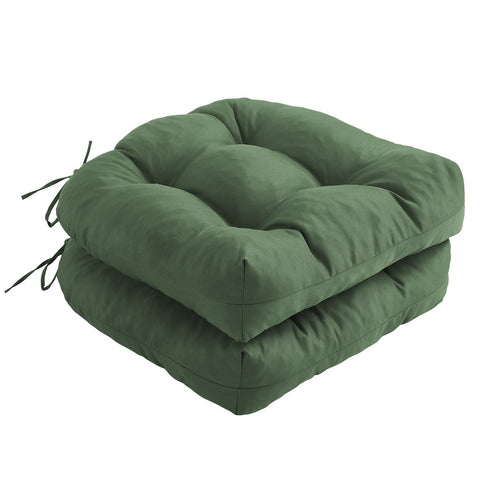 IPYNBAP forest green outdoor chair cushions ready for weatherproof outdoor dining