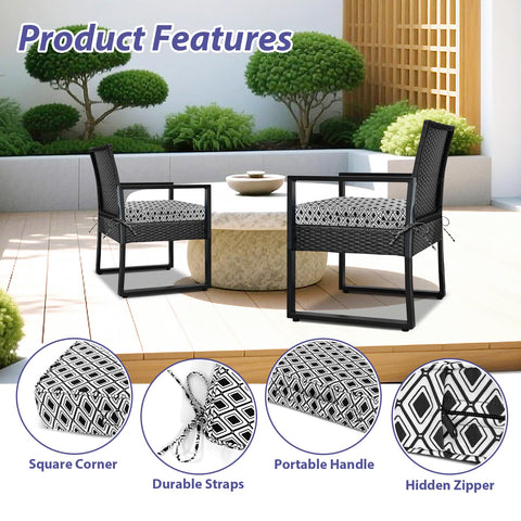 IPYNBAP cushion with piped edges for long-lasting shape