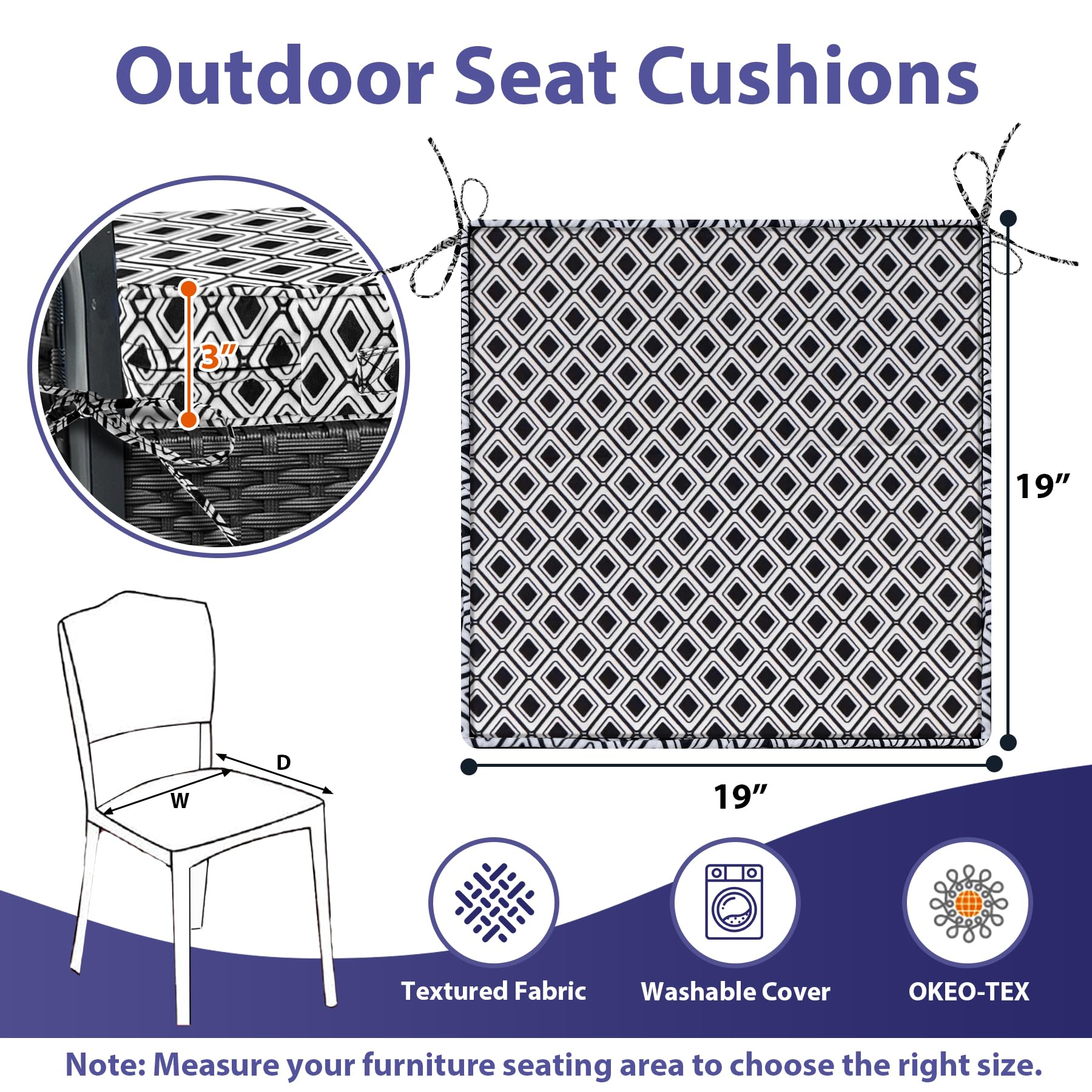 IPYNBAP removable, machine-washable cushion cover for quick care