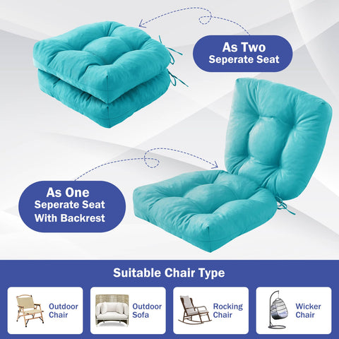 IPYNBAP teal cushions vacuum-packed packaging for quick reshaping