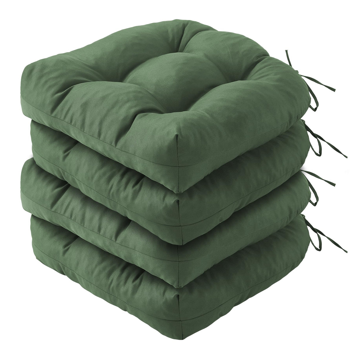 IPYNBAP tufted outdoor chair cushions close-up showing texture and comfort.