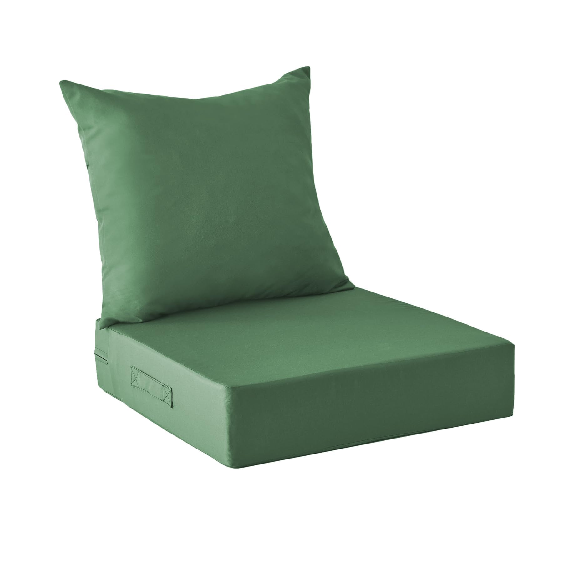 IPYNBAP outdoor seat cushion 24x24 with secure ties for stable setup.